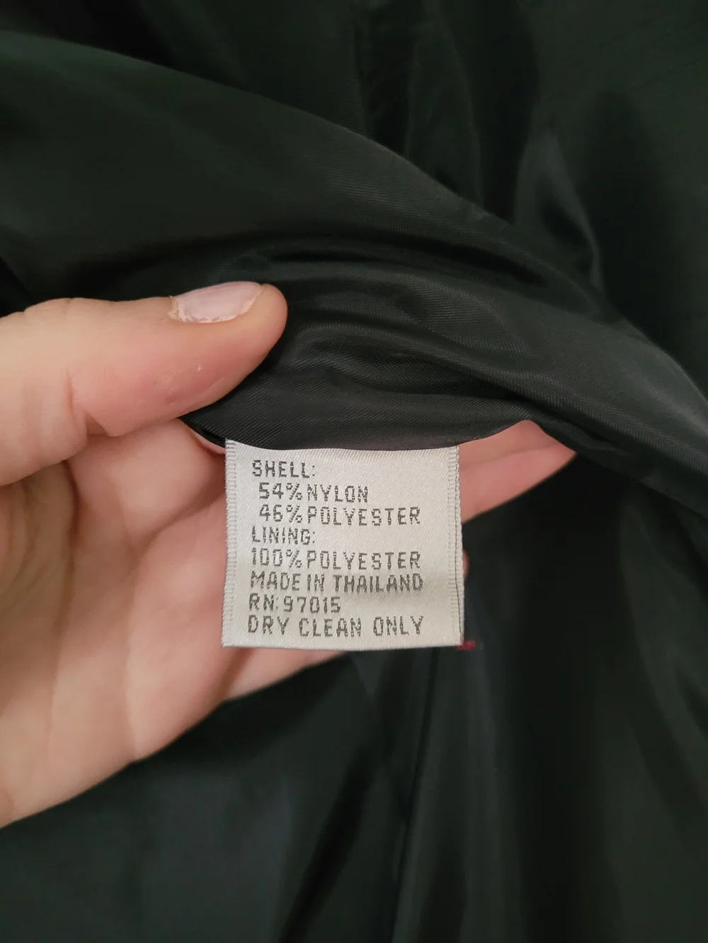 Black Classic Single-Breasted Trench Coat - Larry Levine - Size 4 - Picture 5 of 5